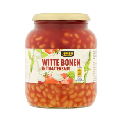 Huismerk Witte Bonen in Tomatensaus